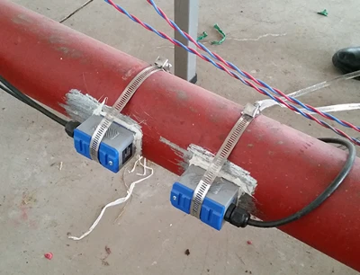 Ultrasonic Flow Meter Sensor Installation Ultrasonic Flow Meter Sensor Installation